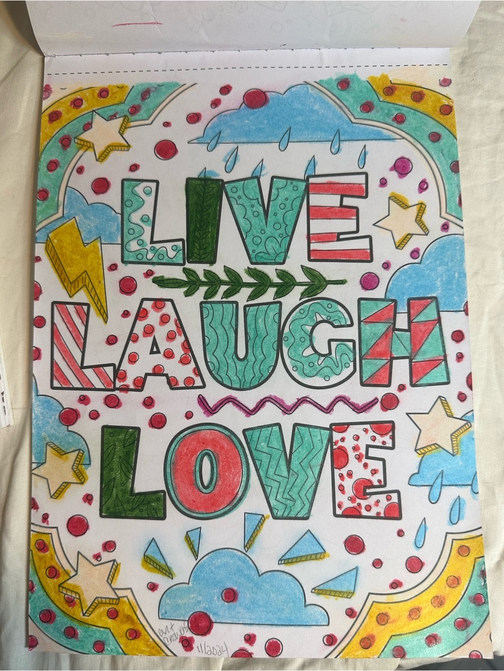 Word Coloring Book Two Pack - Picture 9 of 9